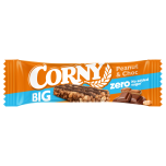 CORNY BIG ZERO müslibatoon maapähklite ja piimasokolaadiga 40g